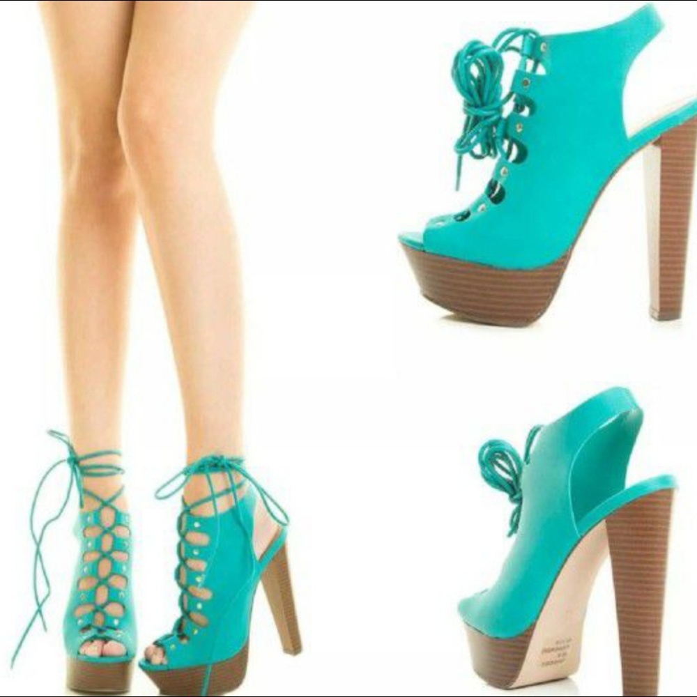 Breckelles Stiletto Lace up shoes